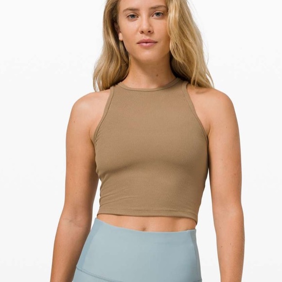 lululemon LA Front Racer Crop Tank - Picture 3 of 7